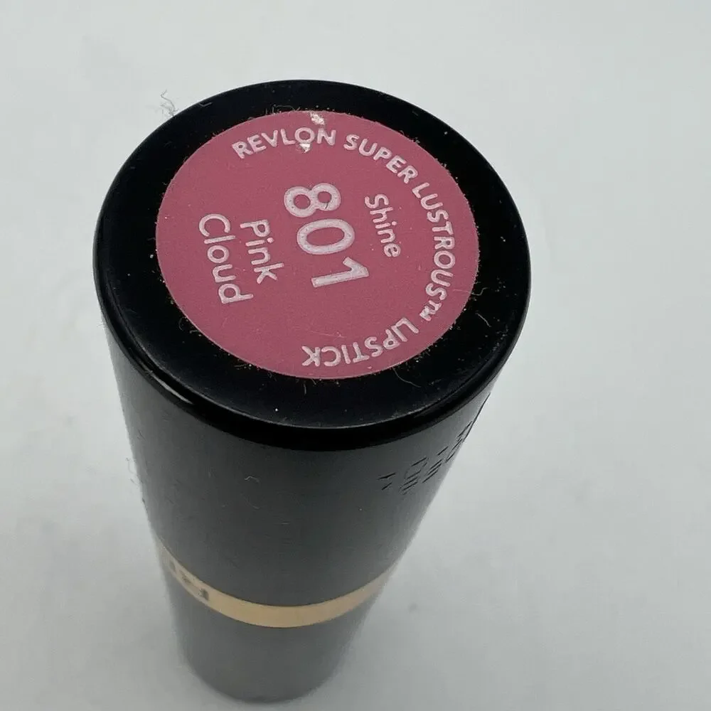 Revlon Super Lustrous Lipstick 801 Pink Cloud Shine NEW